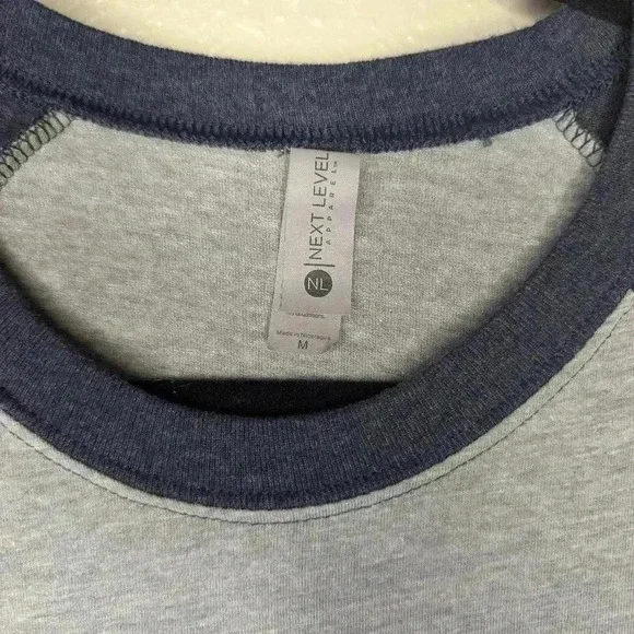 Colorado Run 5k/10k grey/navy baseball style shirt Size Medium - Picture 4 of 6